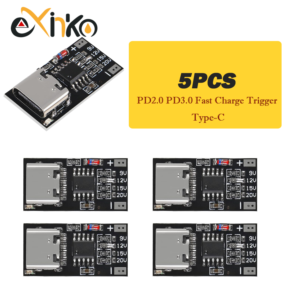 1-10pcs Type C PD2.0 PD3.0 Fas - огляд і ціна Co Detector Plug